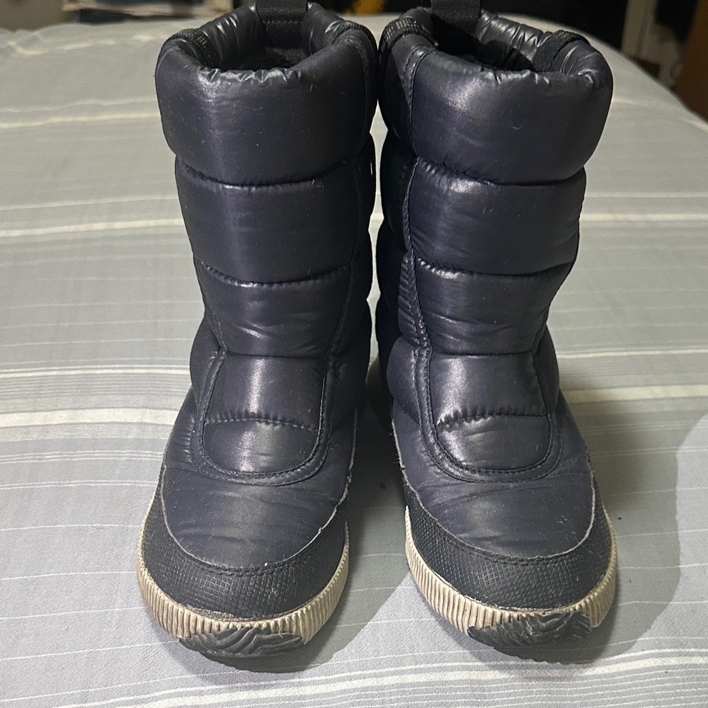 Sorel Navy Blue Winter Rain Boots